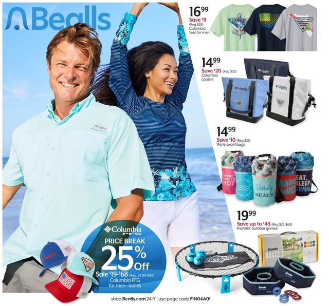 Bealls Florida Ad from 08/25/2021