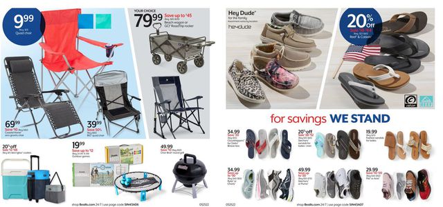 Bealls Florida Ad from 05/25/2022