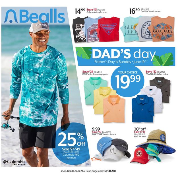 Bealls Florida Ad from 06/15/2022