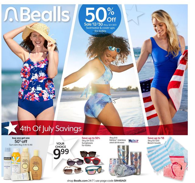 Bealls Florida Ad from 06/29/2022