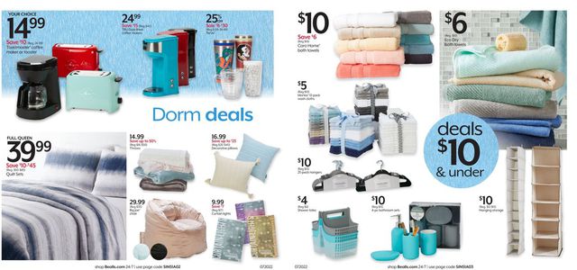 Bealls Florida Ad from 07/20/2022