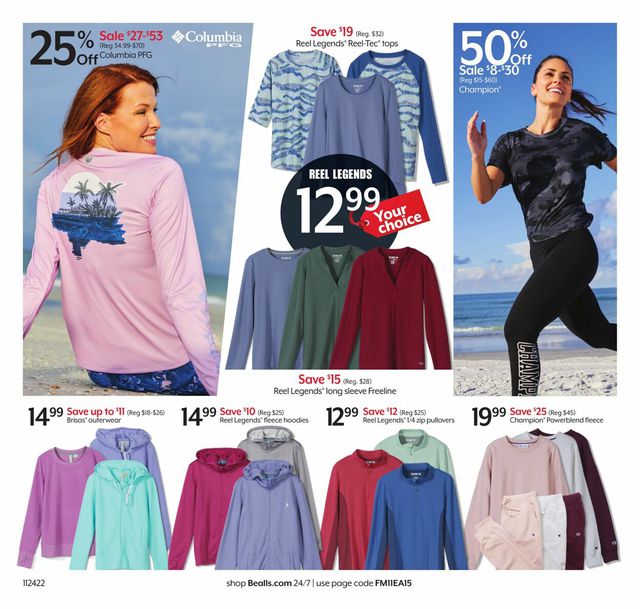 Bealls Florida Ad from 11/24/2022