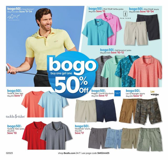 Bealls Florida Ad from 02/01/2023