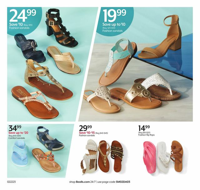 Bealls Florida Ad from 02/22/2023