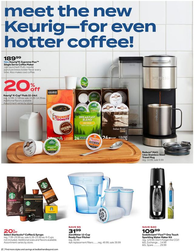 Bed Bath and Beyond Ad from 10/14/2020