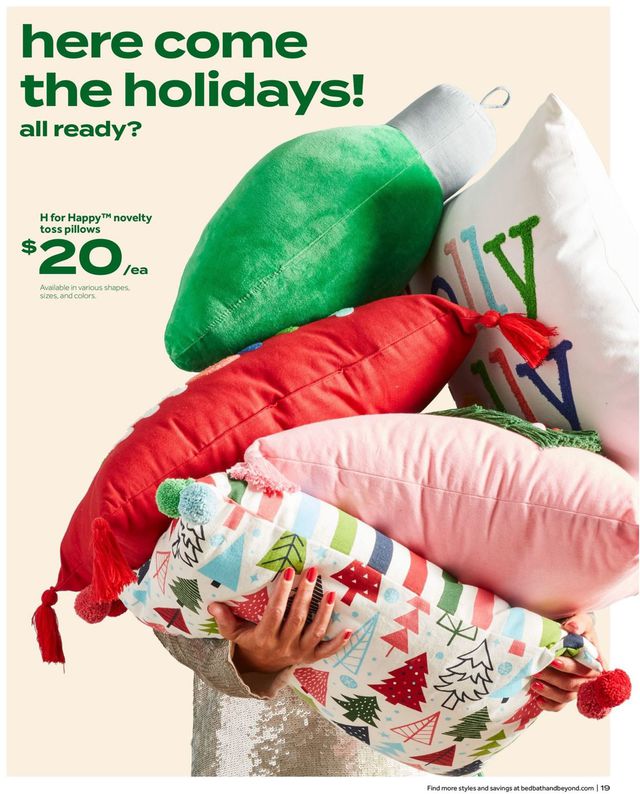 Bed Bath and Beyond Ad from 11/01/2021