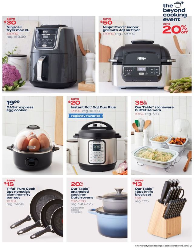 Bed Bath and Beyond Ad from 04/04/2022
