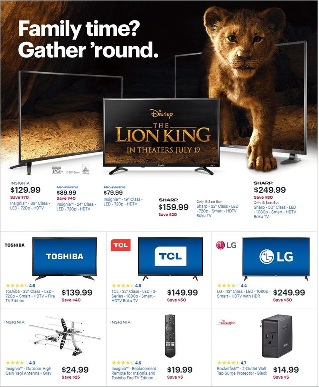 Best Buy Ad from 07/14/2019