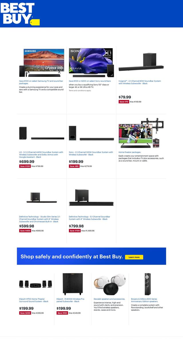 Best Buy Ad from 01/08/2021