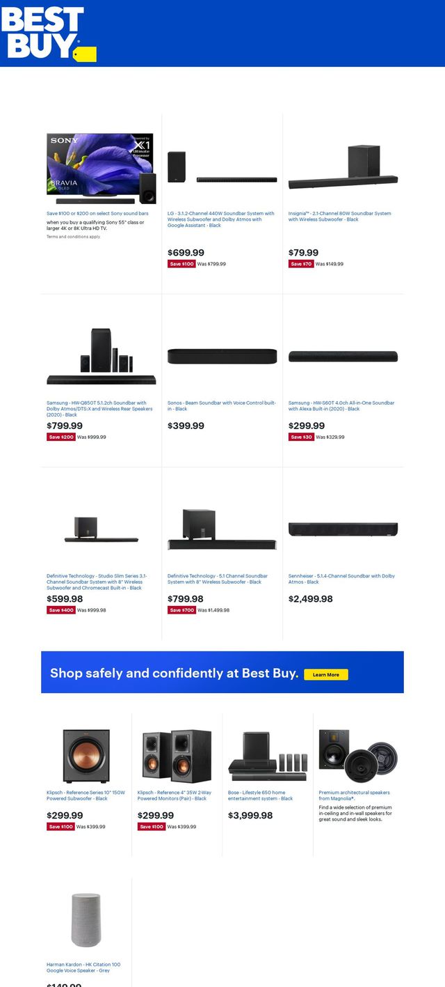 Best Buy Ad from 01/15/2021