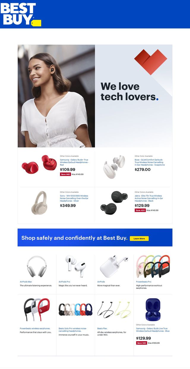 Best Buy Ad from 02/12/2021