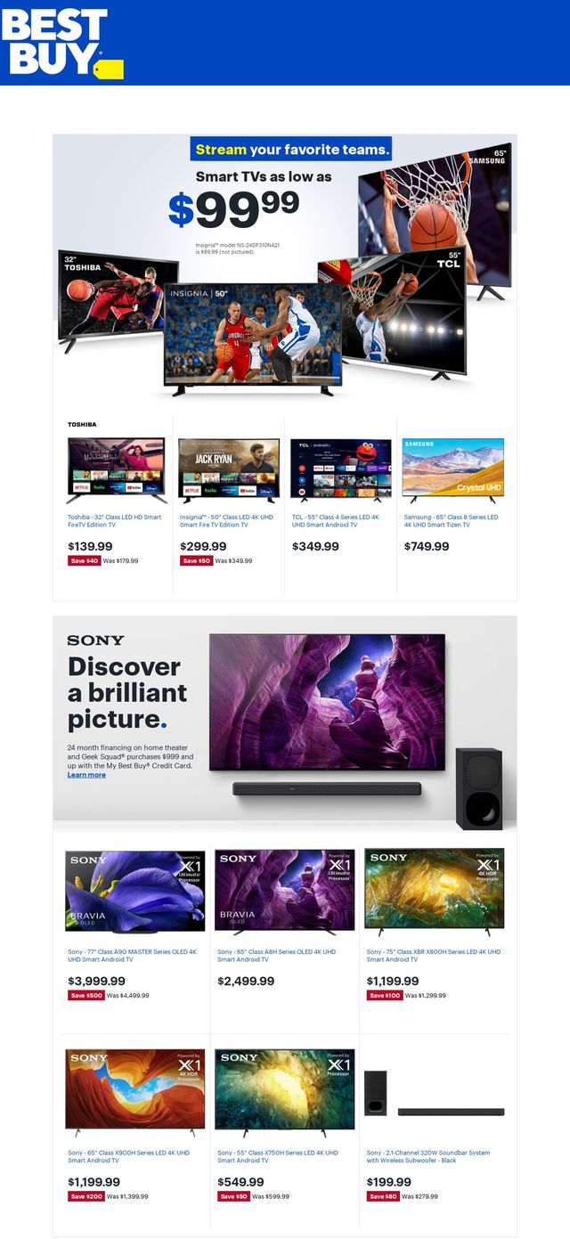 Best Buy Ad from 03/05/2021