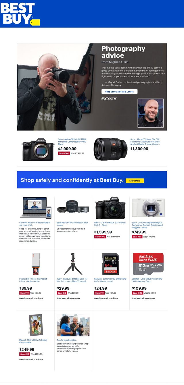 Best Buy Ad from 03/26/2021