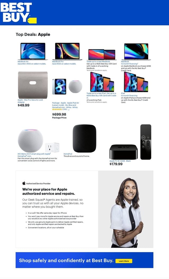 Best Buy Ad from 04/02/2021