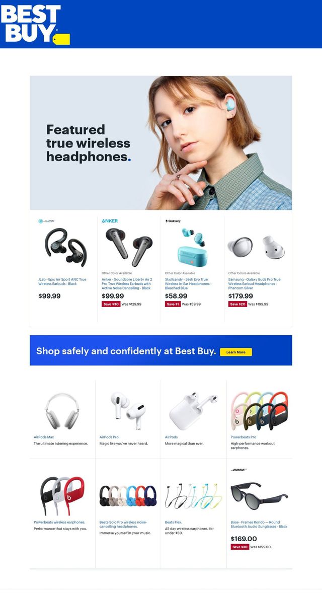Best Buy Ad from 04/30/2021