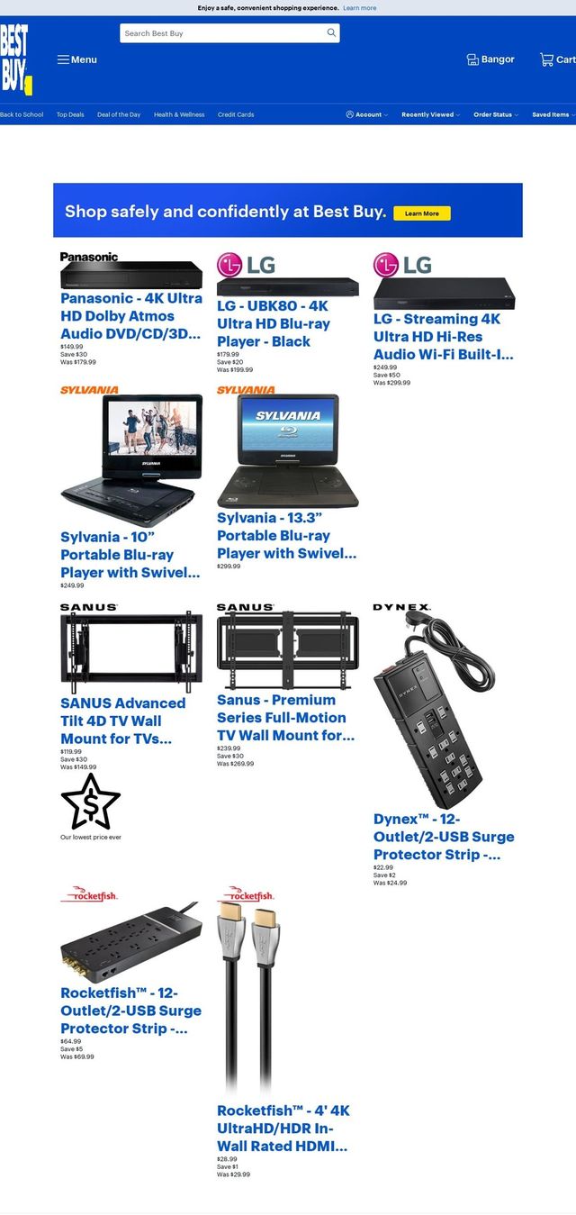 Best Buy Ad from 07/30/2021