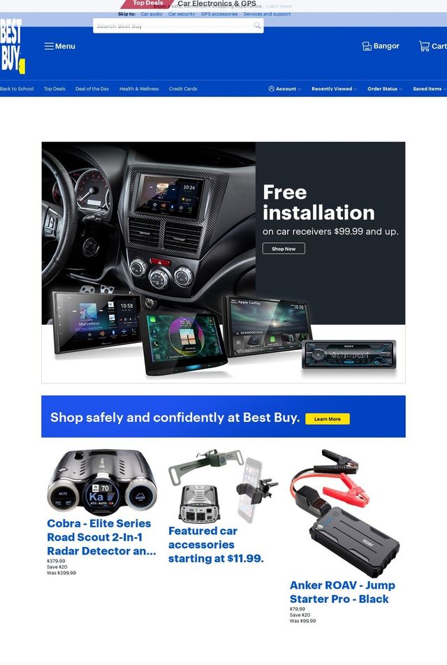 Best Buy Ad from 08/20/2021