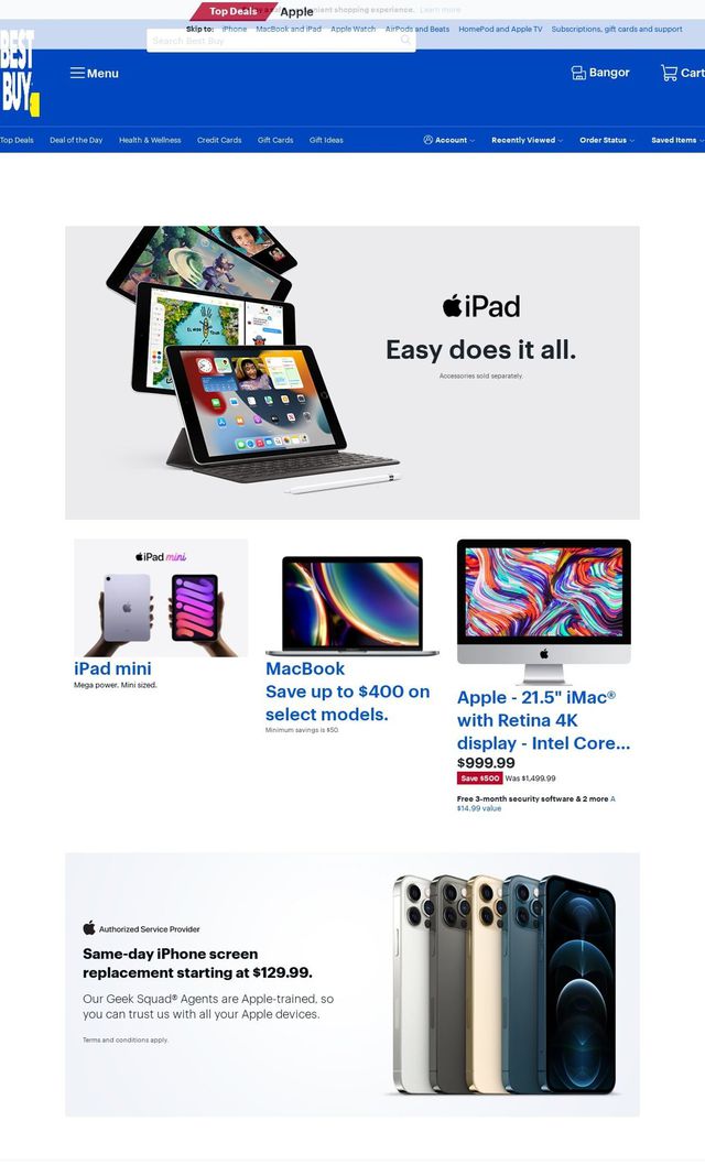 Best Buy Ad from 09/24/2021