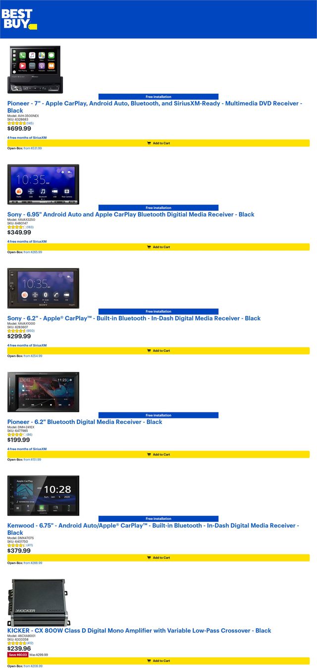Best Buy Ad from 07/29/2022