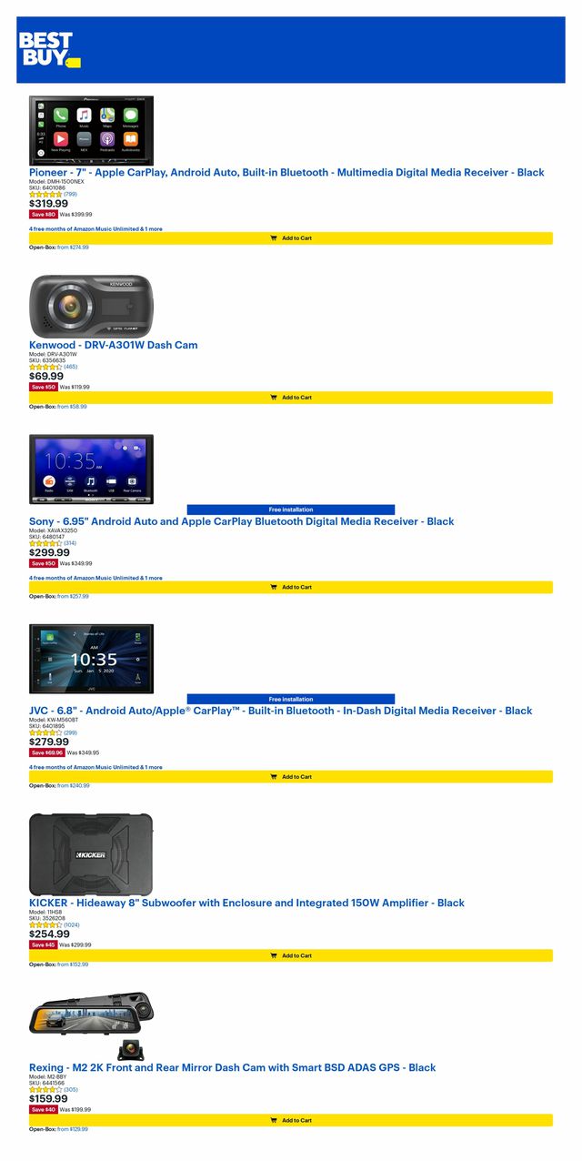 Best Buy Ad from 12/16/2022