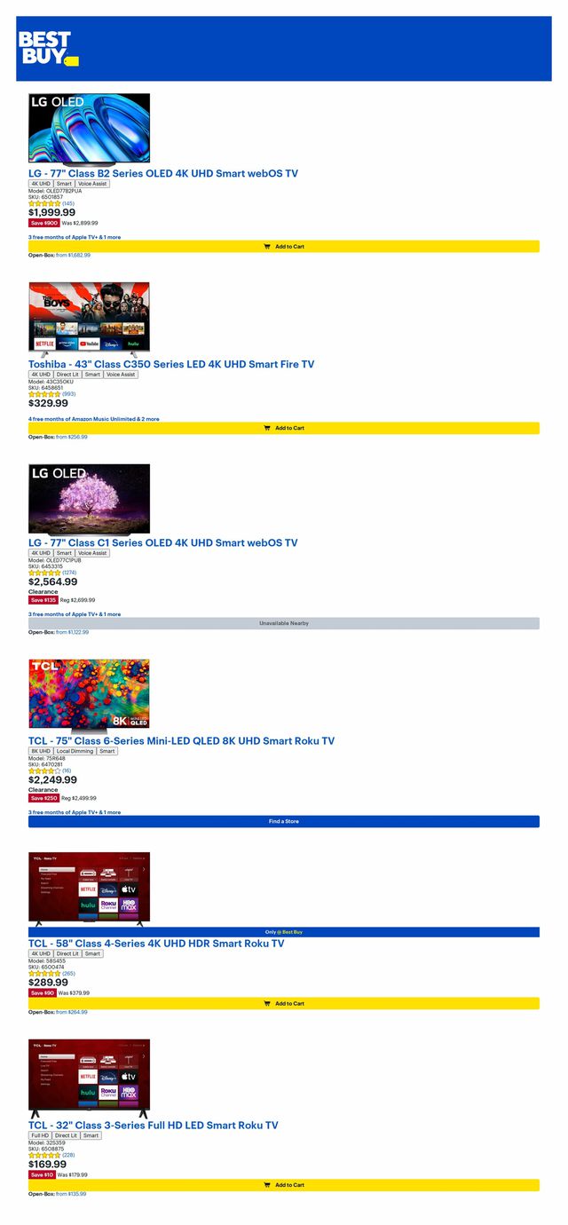 Best Buy Ad from 02/03/2023