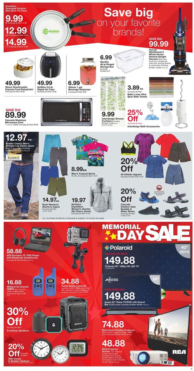 Bi-Mart Ad from 05/23/2019