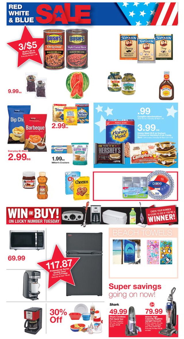 Bi-Mart Ad from 06/27/2019