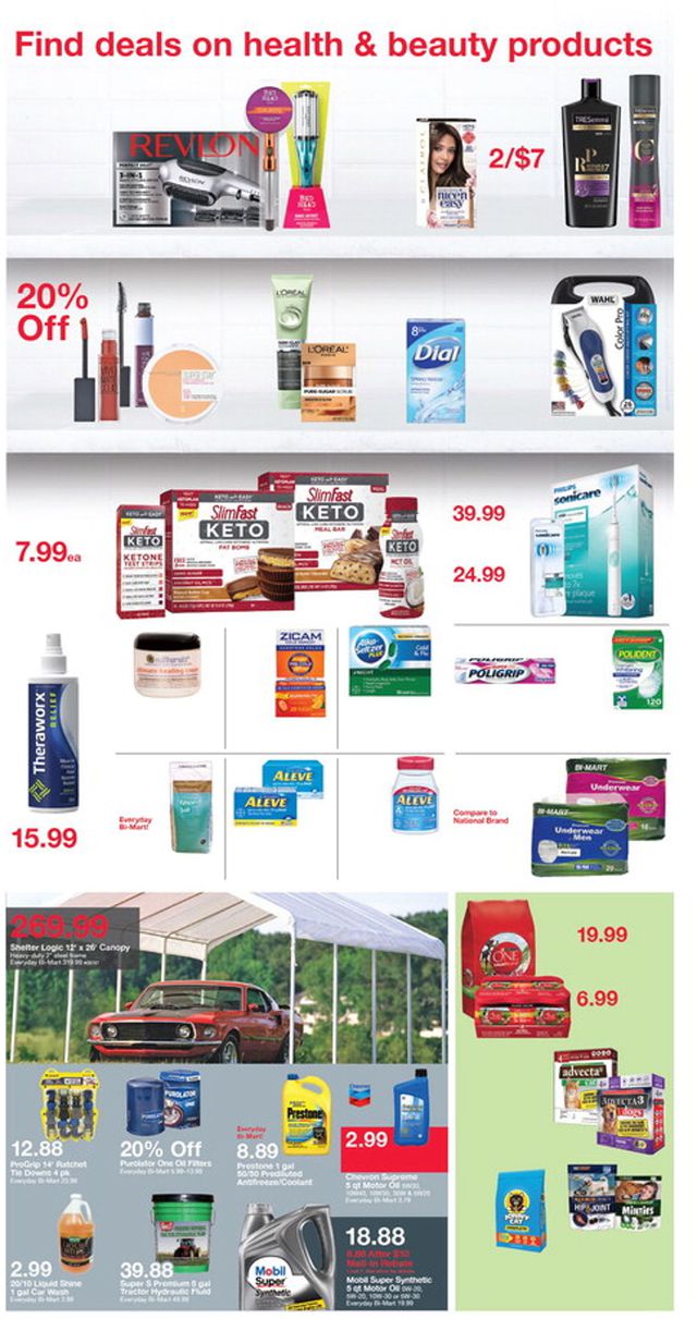 Bi-Mart Ad from 09/12/2019