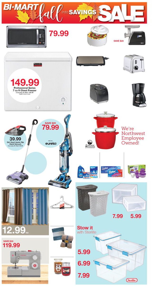 Bi-Mart Ad from 10/10/2019