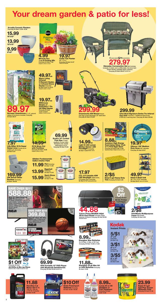 Bi-Mart Ad from 03/11/2020