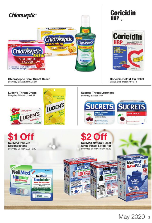 Bi-Mart Ad from 05/04/2020