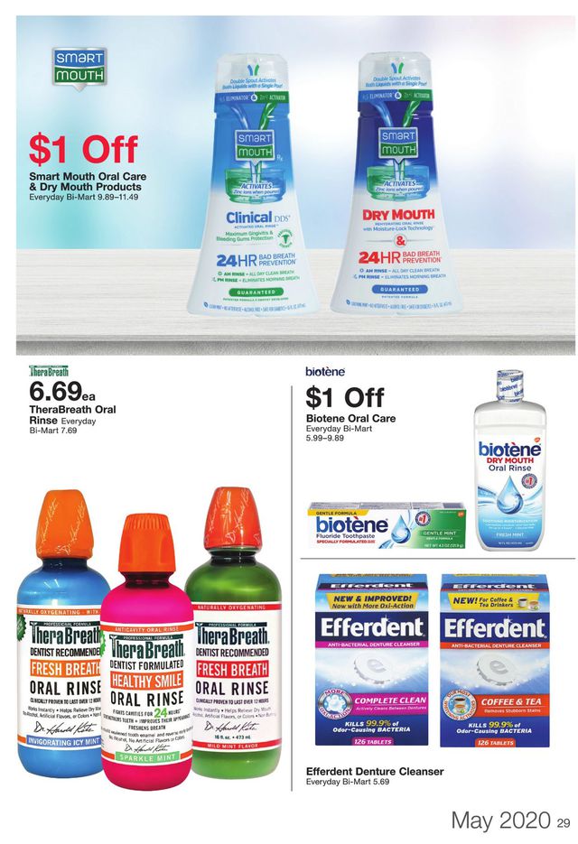 Bi-Mart Ad from 05/04/2020