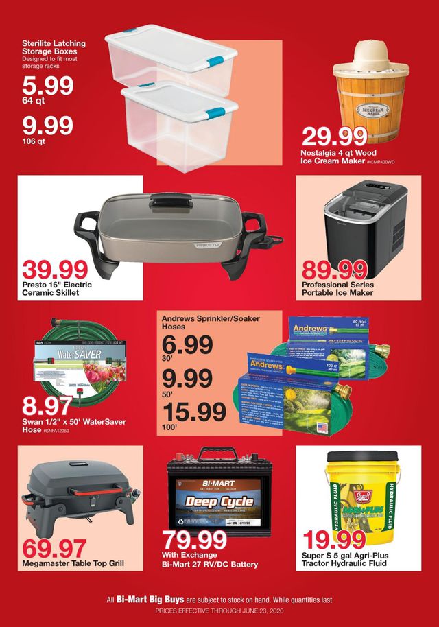 Bi-Mart Ad from 06/10/2020