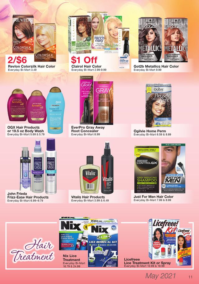 Bi-Mart Ad from 05/01/2021