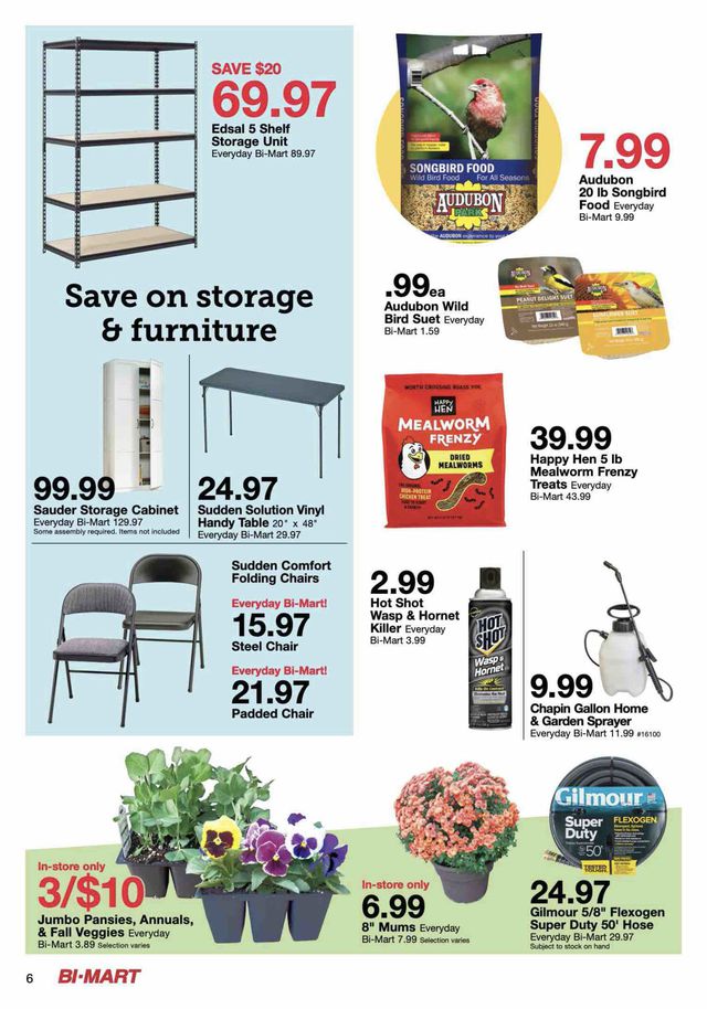 Bi-Mart Ad from 08/31/2021