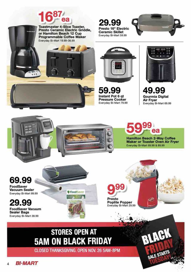 Bi-Mart Ad from 11/23/2021