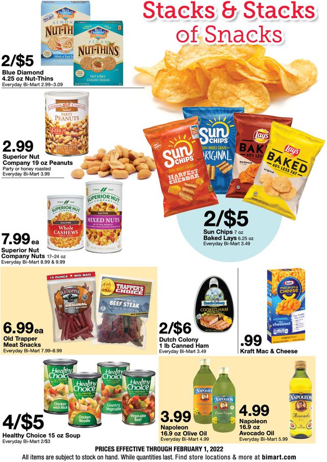 Bi-Mart Ad from 01/19/2022