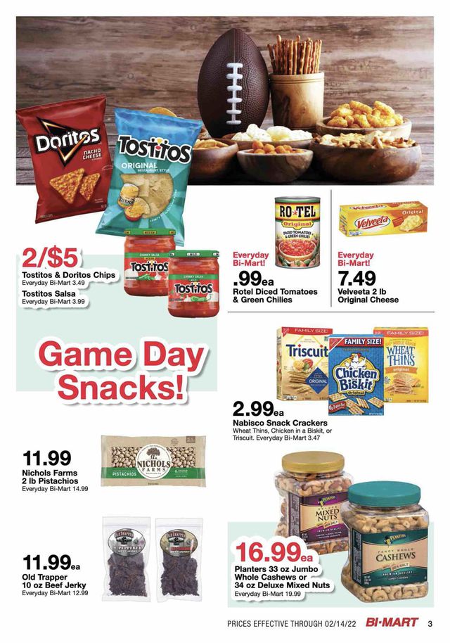 Bi-Mart Ad from 02/01/2022