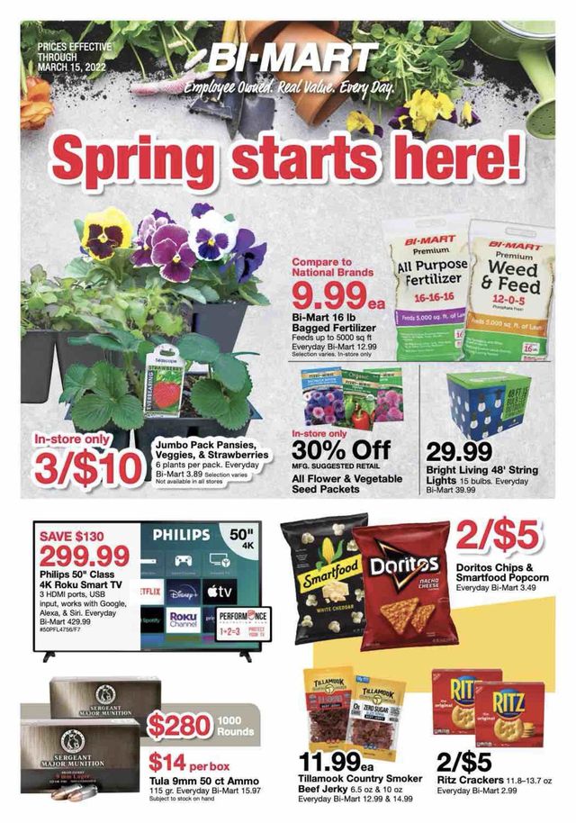 Bi-Mart Ad from 02/15/2022