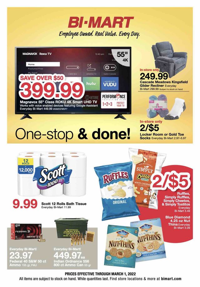 Bi-Mart Ad from 02/16/2022
