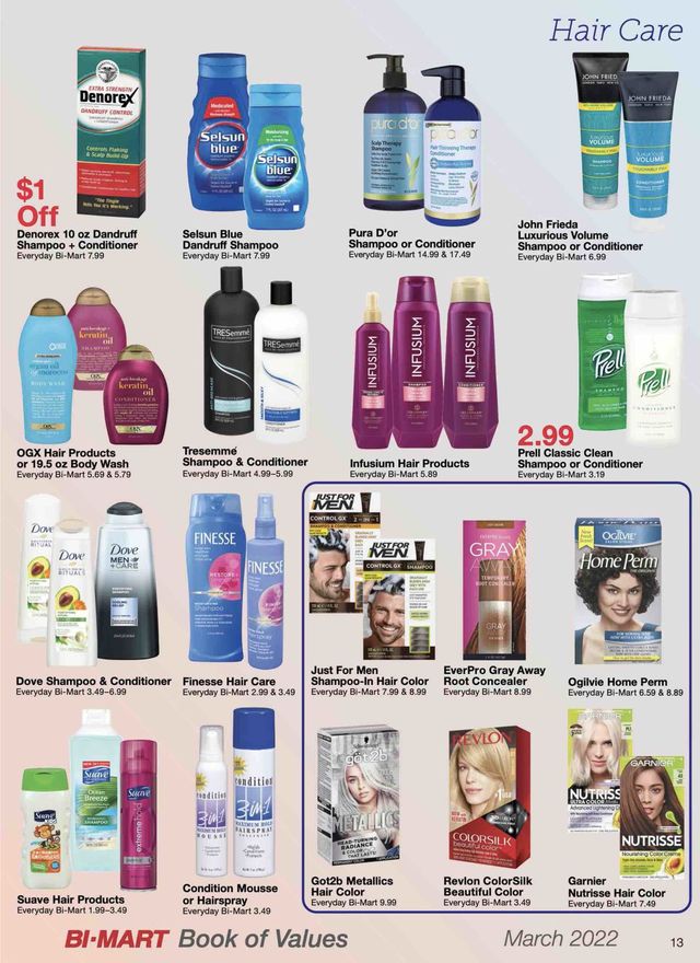 Bi-Mart Ad from 03/01/2022