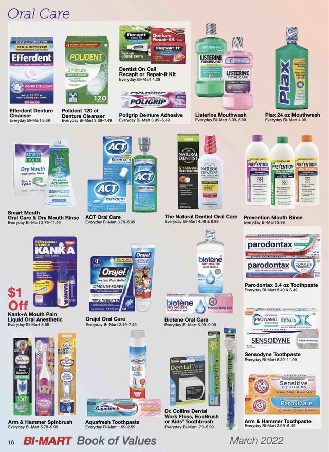 Bi-Mart Ad from 03/01/2022