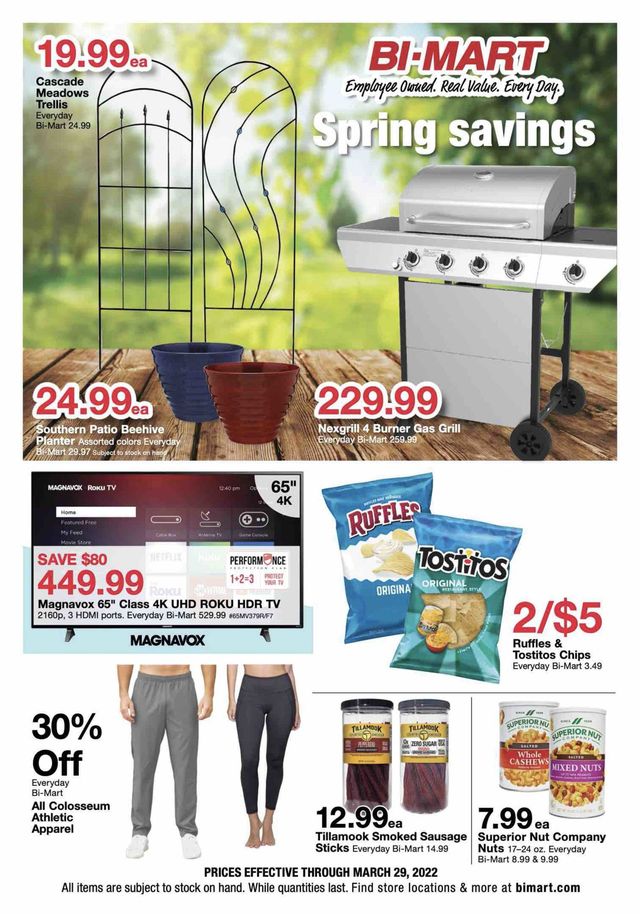 Bi-Mart Ad from 03/23/2022