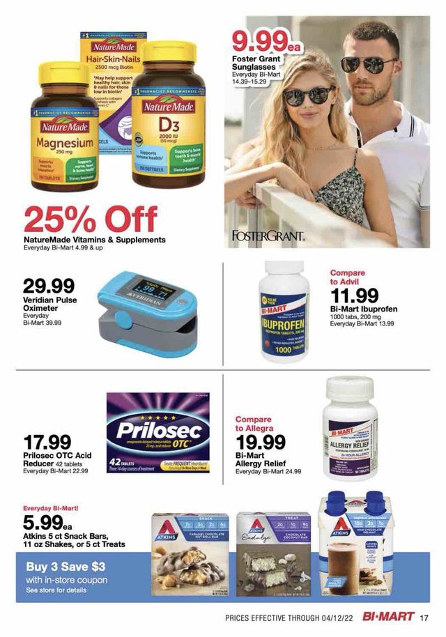 Bi-Mart Ad from 03/29/2022