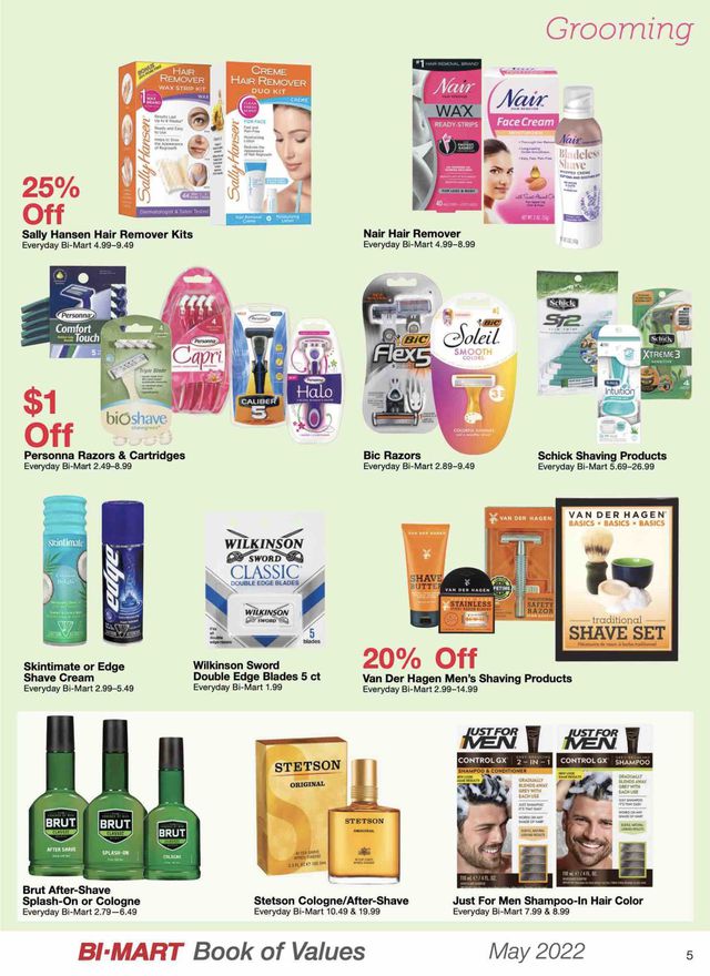Bi-Mart Ad from 05/01/2022