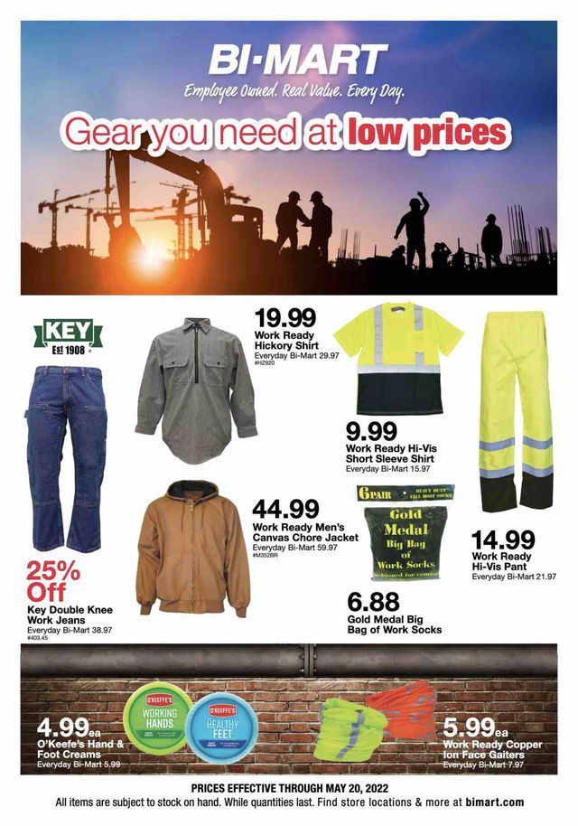 Bi-Mart Ad from 05/09/2022