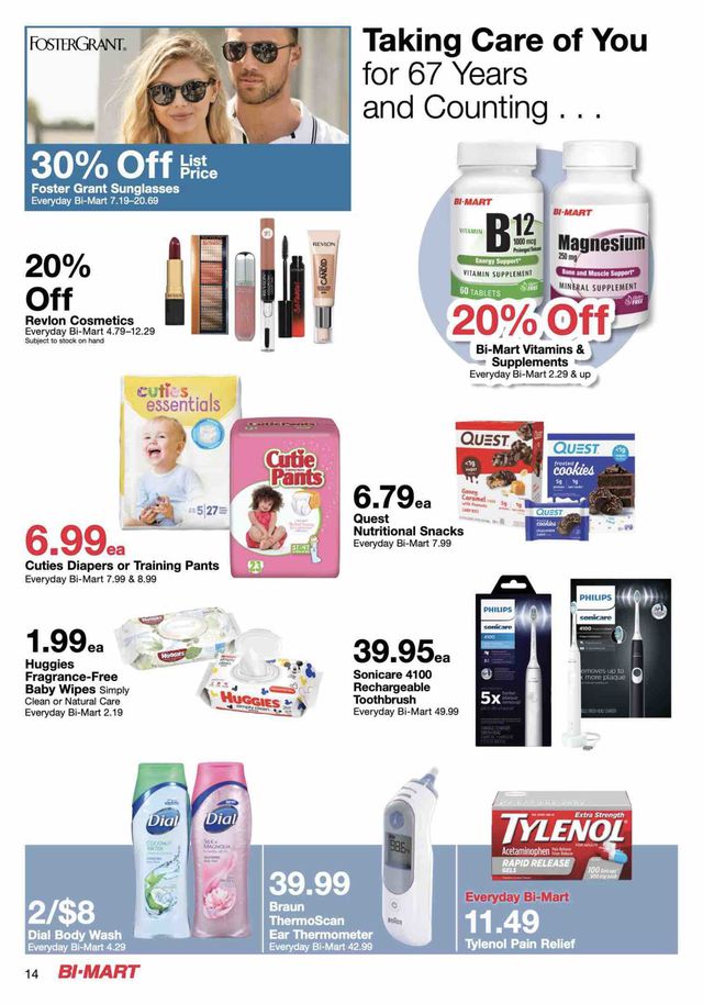 Bi-Mart Ad from 07/12/2022