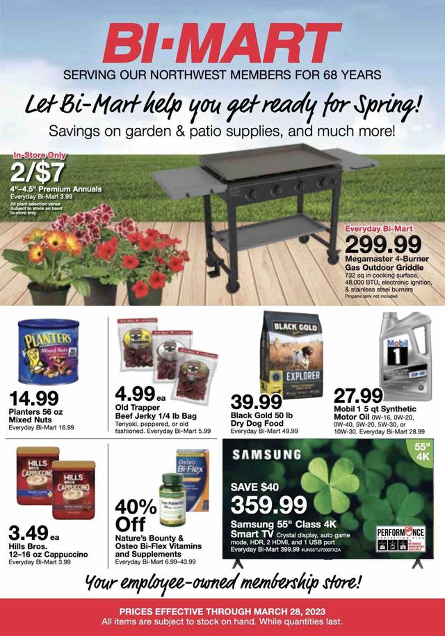 Bi-Mart Ad from 03/15/2023