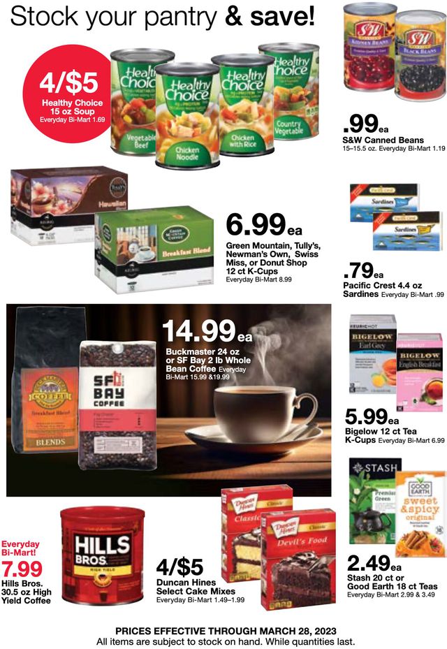 Bi-Mart Ad from 03/15/2023