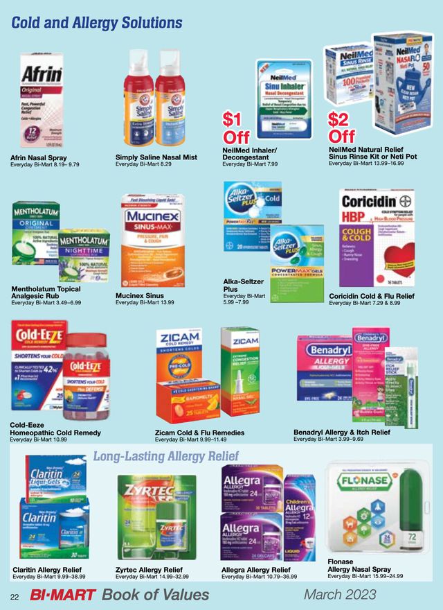 Bi-Mart Ad from 03/01/2023